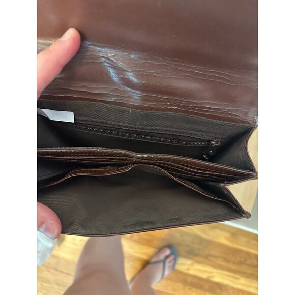 Marc Chantal MC Vintage Brown And Black Purse(Crossbody) - Picture 7 of 8